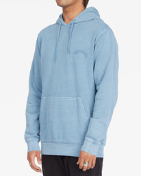 1 Wave Washed Pullover Hoodie Orange ABYFT00311 Billabong