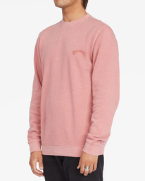1 Wave Washed Crewneck Pullover Red ABYFT00312 Billabong