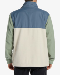 2 A/Div Boundary Trail - Fleece met Rits voor Heren Beige ABYFT00313 Billabong