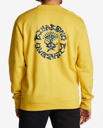 2 Short Sands - Sweatshirt para Homem Amarelo ABYFT00320 Billabong