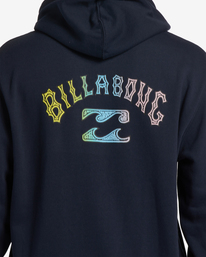 6 Short Sands - Hoodie voor Heren Blue ABYFT00321 Billabong