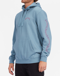 2 Short Sands Pullover Hoodie Blue ABYFT00321 Billabong