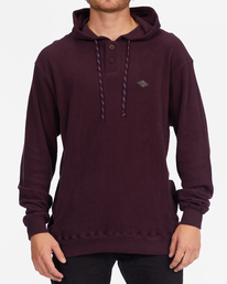 0 Northpoint Pullover Hoodie Purple ABYFT00326 Billabong