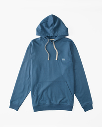 4 All Day Organic Pullover Hoodie Blue ABYFT00336 Billabong