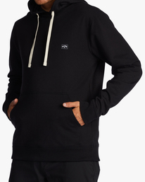 1 All Day Organic Pullover Hoodie Black ABYFT00336 Billabong