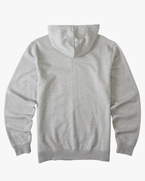 4 All Day Organic Zip-Up Hoodie Grey ABYFT00337 Billabong