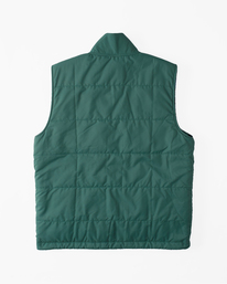 11 Trail - Chaleco reversible con cremallera y cuello alto para Hombre Verde ABYFT00356 Billabong