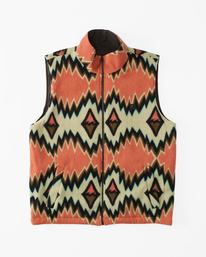 13 Trail - Omkeerbaar Vest met Colhals en Rits voor Heren Black ABYFT00356 Billabong