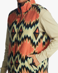 10 A/Div Trail Reversible Full-Zip Vest Black ABYFT00356 Billabong