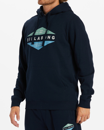 1 Level Pullover Hoodie Blue ABYFT00385 Billabong