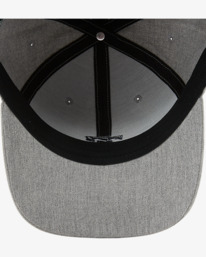 4 All Day Snapback Hat Grey ABYHA00119 Billabong