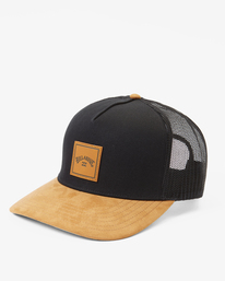 3 Stacked - Trucker Cap for Men Black ABYHA00184 Billabong