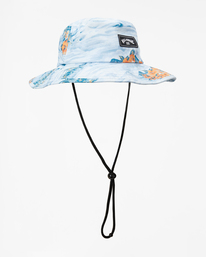 2 Big John Print Surf Safari Hat Blue ABYHA00218 Billabong