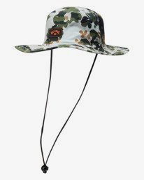 0 Big John Print Surf Safari Hat Green ABYHA00218 Billabong