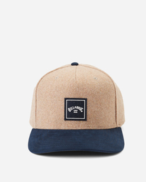 1 Stacked Up Snapback Hat Beige ABYHA00265 Billabong