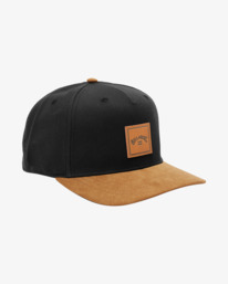 2 Stacked Snapback Hat Black ABYHA00281 Billabong