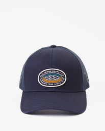 0 Walled Trucker Hat Blue ABYHA00293 Billabong