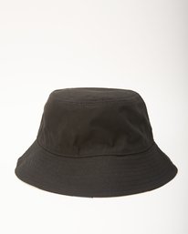 6 Wrangler Sacred Sun Reversible Bucket Hat Black ABYHA00329 Billabong