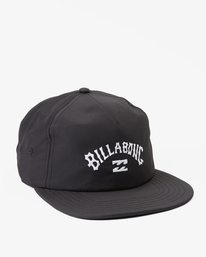 3 Arch Team - Strapback Cap for Men Black ABYHA00330 Billabong