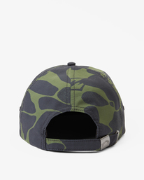 3 Arch Team Print Strapback Hat Green ABYHA00331 Billabong
