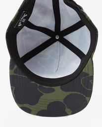 4 Arch Team Print Strapback Hat Green ABYHA00331 Billabong