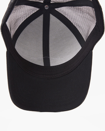 4 Walled Trucker Hat Black ABYHA00374 Billabong