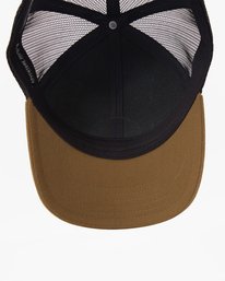 8 A/Div Walled Trucker Hat Green ABYHA00376 Billabong