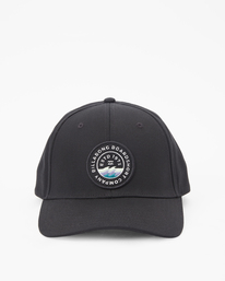 1 Walled Snapback Hat Black ABYHA00379 Billabong