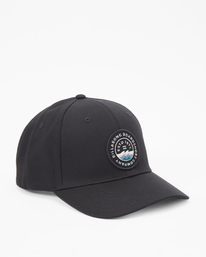 2 Walled - Casquette snapback pour Homme Noir ABYHA00379 Billabong