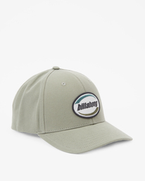 2 Walled Snapback Hat Green ABYHA00379 Billabong