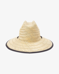 2 Tides Print Straw Lifeguard Hat Green ABYHA00400 Billabong