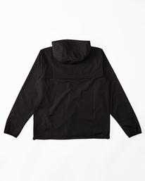 10 Transport - Opvouwbare Lichtgewicht Windbreaker voor Heren Black ABYJK00101 Billabong