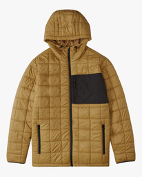 11 A/Div Journey Hooded Zip-Up Puffer Jacket  ABYJK00116 Billabong