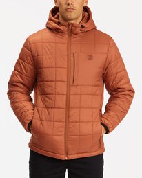0 A/Div Journey Hooded Zip-Up Puffer Jacket  ABYJK00116 Billabong