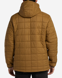 4 A/Div Journey Hooded Zip-Up Puffer Jacket  ABYJK00116 Billabong