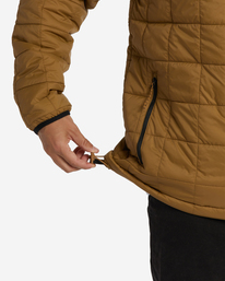 9 A/Div Journey Hooded Zip-Up Puffer Jacket  ABYJK00116 Billabong