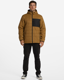 2 A/Div Journey Hooded Zip-Up Puffer Jacket  ABYJK00116 Billabong