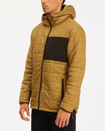 8 A/Div Journey Hooded Zip-Up Puffer Jacket  ABYJK00116 Billabong