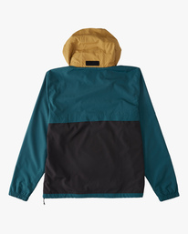 9 A/Div Windswell Anorak Windbreaker Jacket Green ABYJK00117 Billabong