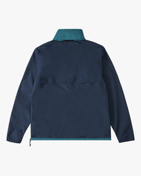 9 A/Div Windswell Anorak Windbreaker Jacket Blue ABYJK00117 Billabong