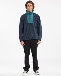 1 A/Div Windswell Anorak Windbreaker Jacket Blue ABYJK00117 Billabong