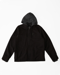 7 Barlow Hooded Jacket Black ABYJK00122 Billabong