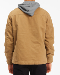 4 Barlow Hooded Jacket Brown ABYJK00122 Billabong