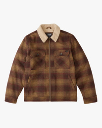 7 Barlow Sherpa Trucker Jacket White ABYJK00125 Billabong