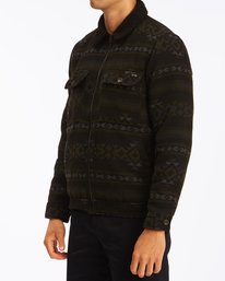 4 Barlow Sherpa Trucker Jacket Black ABYJK00125 Billabong