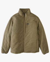 7 A/Div Journey Reversible Zip-Up Jacket Green ABYJK00156 Billabong