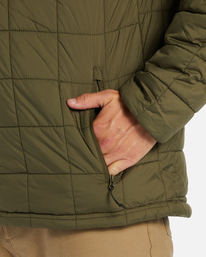 7 A/Div Journey Puffer Jacket Green ABYJK00162 Billabong