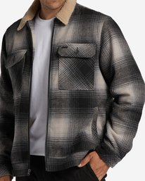 5 Barlow Sherpa Jacket Black ABYJK00163 Billabong