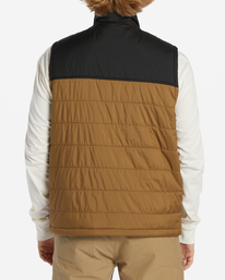 2 Prism Vest - Gesteppte Weste für Männer Braun ABYJK00175 Billabong