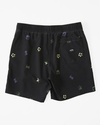 1 Sundays Layback 17" Boardshorts Black ABYJV00103 Billabong